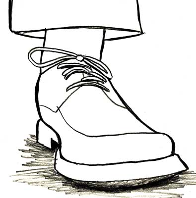Shoe Sketch Stock Images - Image: 35015534